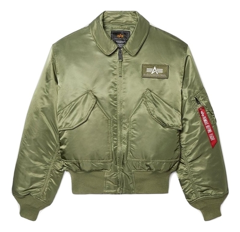 Куртка Alpha Industries CWU 45/P Sage Green (Зеленая)