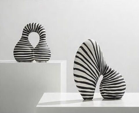 Статуэтка Zaha Sphere Black B