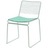 Стул обеденный металлический Hero зеленый с подушкой