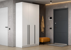 Шкаф трехстворчатый Берген 1200 (белое дерево/белое дерево), Интерьер Центр, г.Пенза