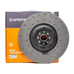 14-1601130 AE Диск сцепления ведомый, КамАЗ, УРАЛ, d=350мм АгроТэк