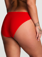 STRETCH COTTON ЛОГО БИКИНИ