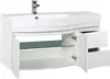 Aquanet 212990 Тумба с раковиной Aquanet Опера 115 L белый (2 дверцы 2 ящика) (212990)