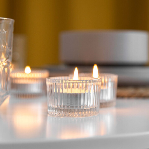 Подсвечник прозрачный Höst, стекло, 5х4,5 см.