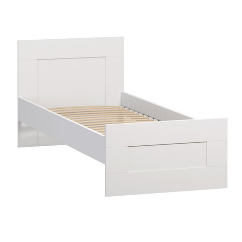 Кровать одинарная Сириус 90х200 см, белый