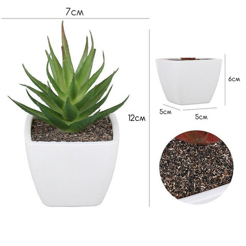 Искусственное комнатное растение в горшке Arvika, размеры: 7*12 см., полипропилен