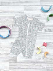 Песочник Mjölk Sleep and Play Blue Leopard