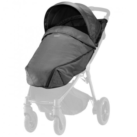 Капор+накидка на ноги Britax B-Agile 4 plus / B-Motion 4 plus, Black Denim