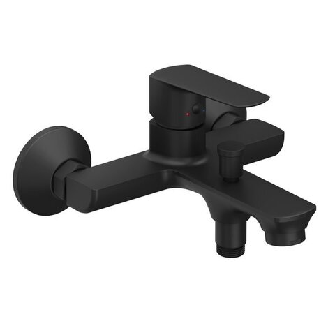 Ravak X070479 Смеситель для ванны настенный LF 022.20BL ЧЕРНЫЙ