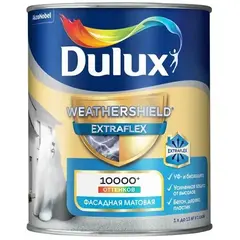 Краска фасадная Dulux Weathershield Extraflex матовая база BW