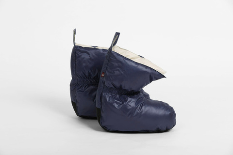 Сапожки носочки пуховые German Grass Comfort Socks Travel Ink темно-синие