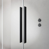 Radaway 10107772-54-01L Дверь Furo DWJ Black 77,2*200 прозрачное 8 мм левая 1/2 черный