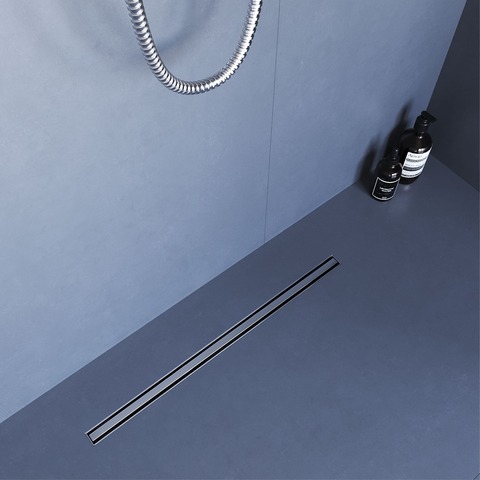 RGW 79215460-01 Душевой трап RGW SDR-54-60 однолинейный щелевой 600 Хром ? 50 мм сифон + ножки, под плитку