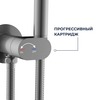 RGW 581408213-11 Гигиенический душ со смесителем RGW SP-213-Gr Серый браш (Смеситель/шланг/гигиенический душ/)