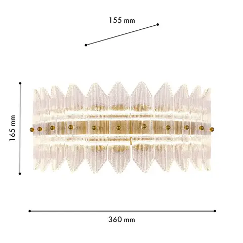 Настенный светодиодный светильник Favourite Mirabella 4754-1W