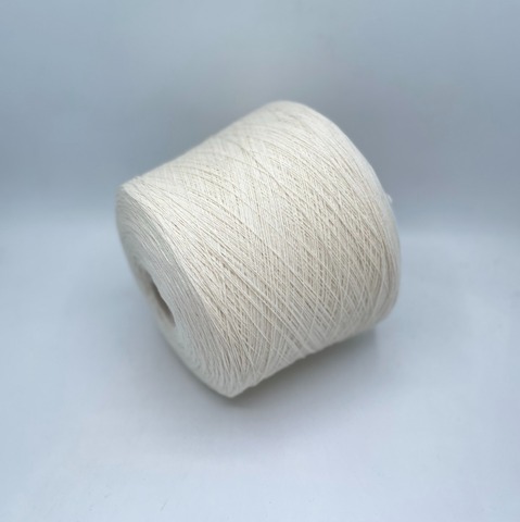 Millefili (пр.Италия). 2/15 750м/100гр, 70% Меринос, 30% Кашемир, цвет-Молочный (9847), арт.35315