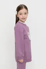 джемпер  для девочки  КР 302552/насыщенный виноград к525