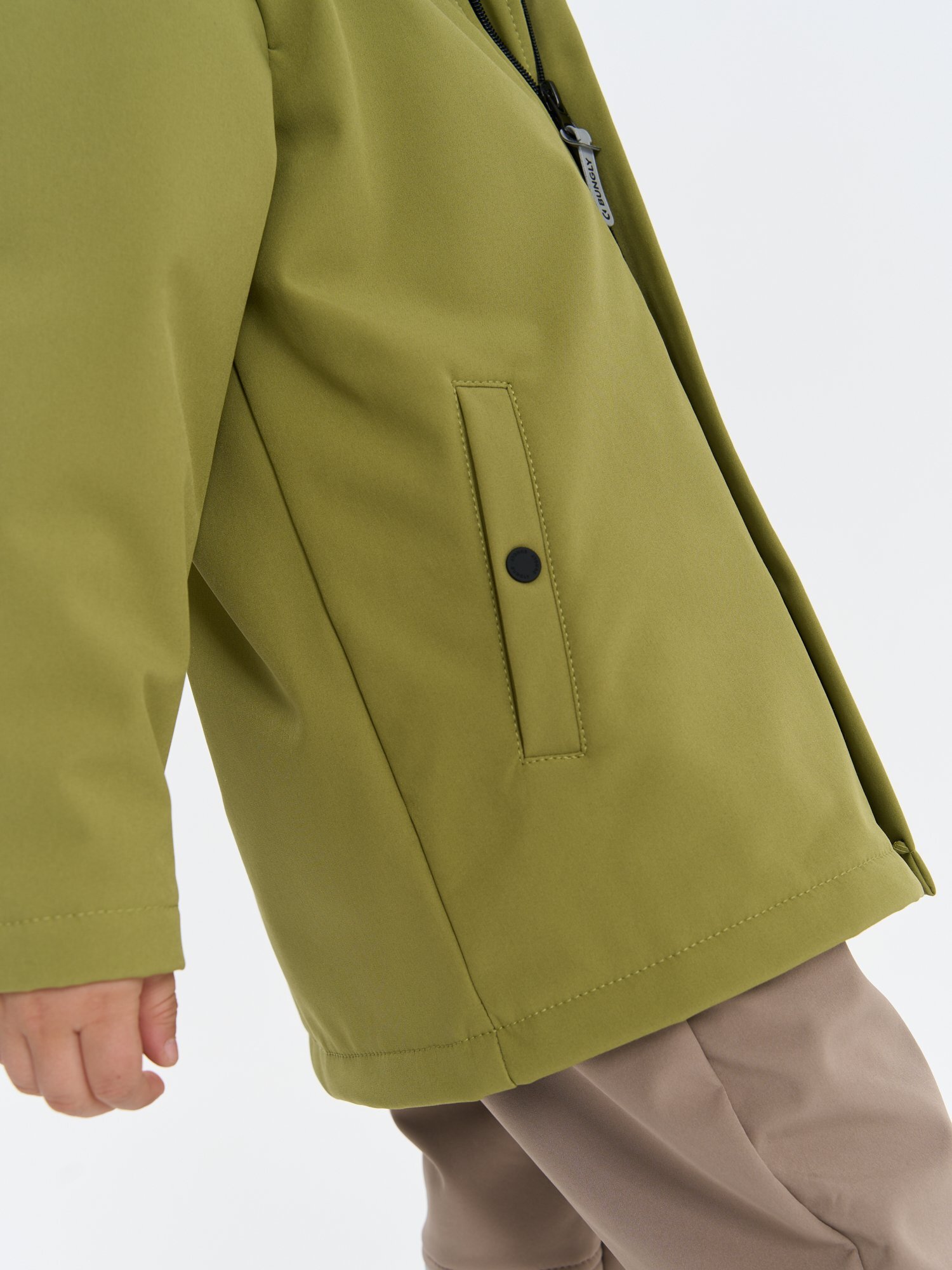 парка softshell демисезонная "фисташка"  с промокодом