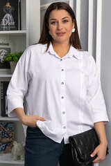Рубашка Настасья (белая) Б14221-4М LT Collection