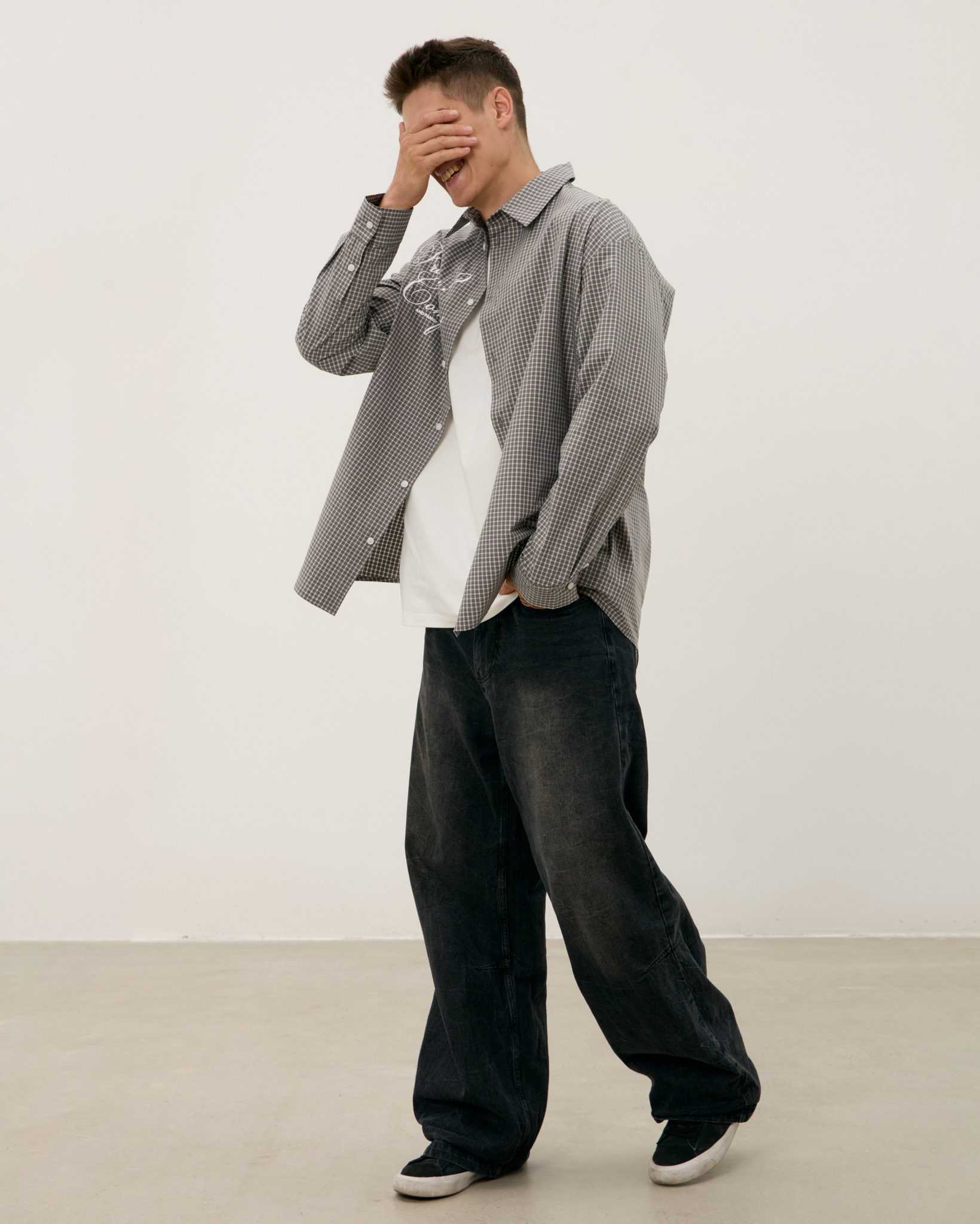 Рубашка MAN, серая