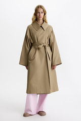 Тренч «Наполеон» хлопковый удлиненный