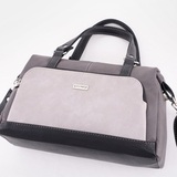 Сумка Саломея 130 мульти итальянский серо-черный