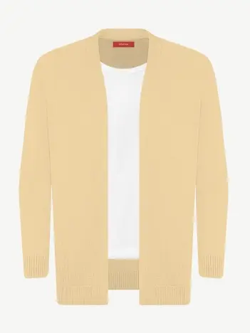 Кардиган с планкой из шелка