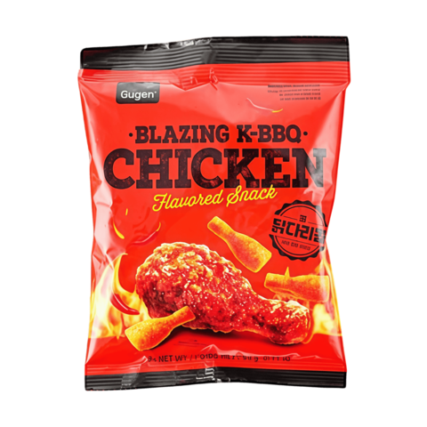 Корейские чипсы Куриная ножка (острые), 60 г