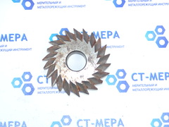 Фреза дисковая двухугловая симметричная 100х30х27мм, 60° Z=22 ( следы экспл)