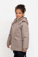 куртка  для девочки  ВК 38113/н/1 ГР