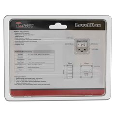 Уровень электронный 0,1° 60x60x25мм (магнитный) Bluetooth DIGJY 82412SB-00B