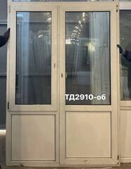 Дверь Пластиковая Б/У 215(в) х 149(ш) (Балконный Блок)