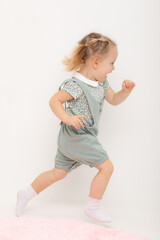 полукомбинезон  для девочки  КР 6500/холодная мята к475