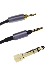 Витой провод для наушников 3.5 на 3.5 (переходник на 6.3)