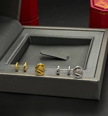 73205- Серьги пусеты CARTIER из серебра 925 пробы