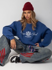 Свитшот оверсайз с принтом old money