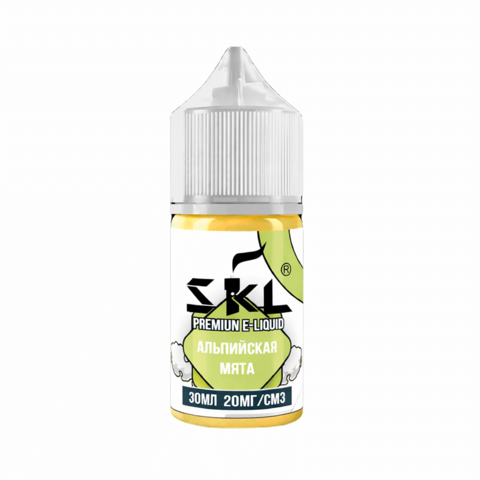 Жидкость SKL Premium E-Liquid Salt 2% Strong 30 ml - Альпийская мята