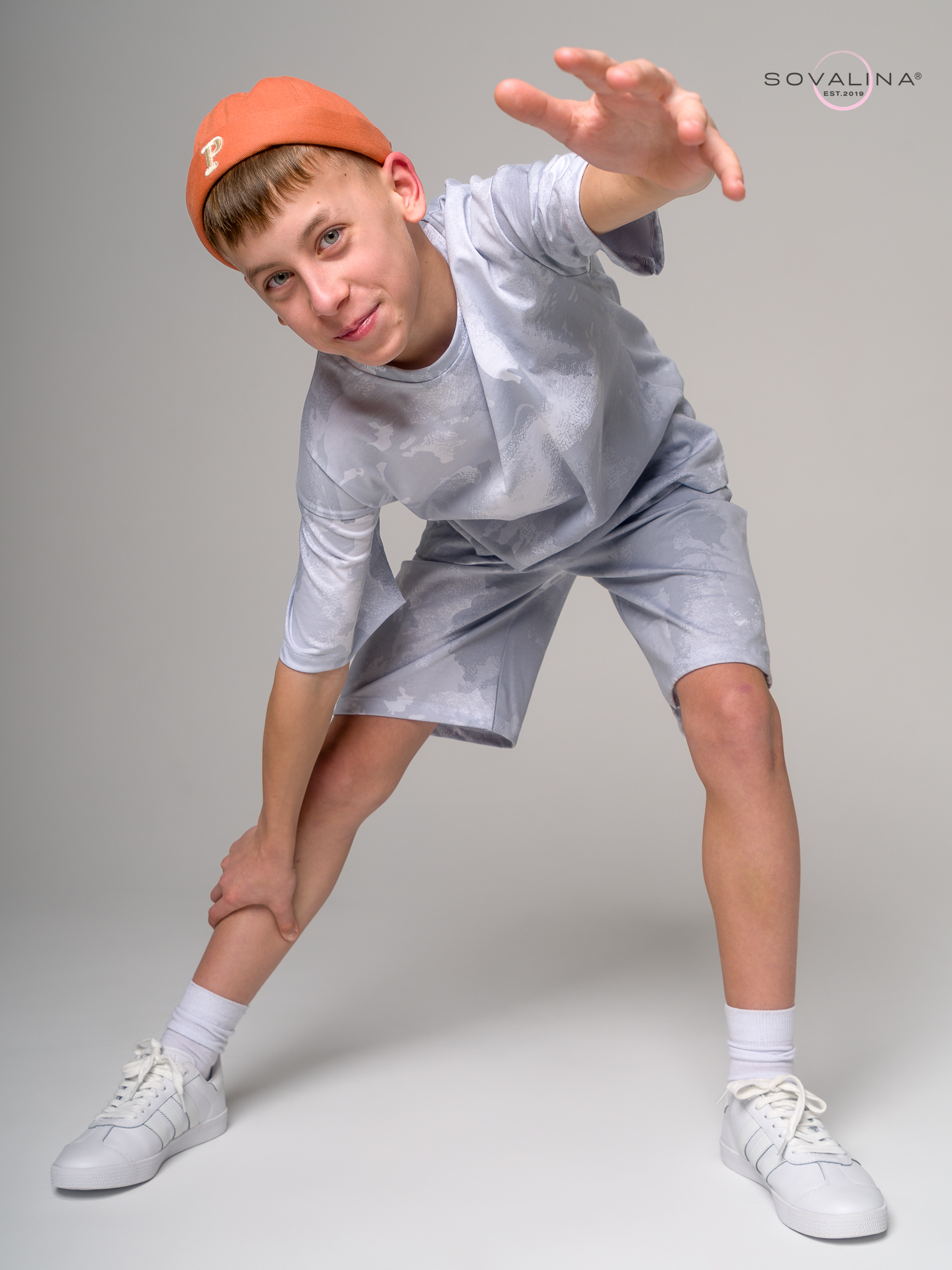 Костюм Light men тайдай серый MAX