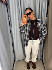 Джоггеры молочные