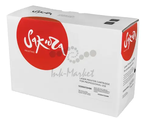Картридж Sakura CE250X/723HBk для HP, Canon, черный, 10000 к.