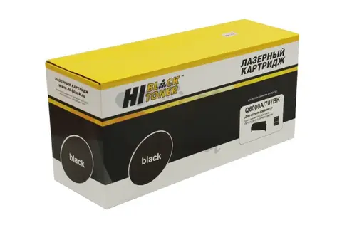 Картридж Hi-Black (HB-Q6000A) для HP CLJ 1600/2600/2605, Восстановленный, Bk, 2,5K