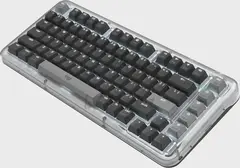 Клавиатура Logitech K75M механическая графитовый USB беспроводная BT/Radio Multimedia (подставка для запястий) (920-013299) — фото 3