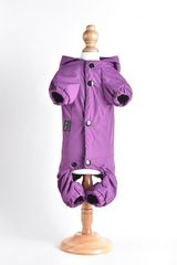 Royal Dog Дождевик флисовый со стразами фуксия размер M