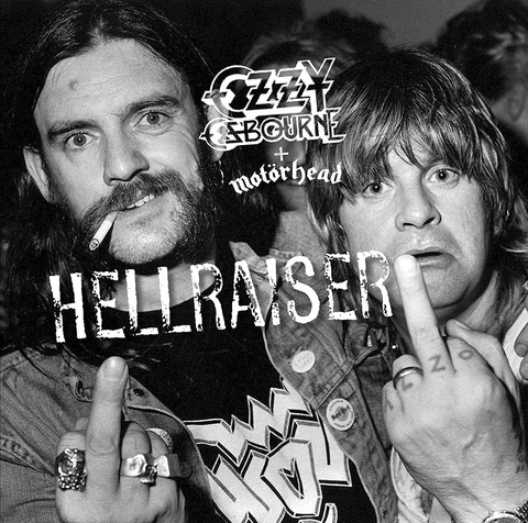 Виниловая пластинка.  Ozzy Osbourne & Motorhead - Hellraiser