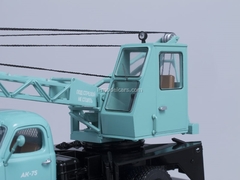 ZIL-164 Truck Crane AK-75 for exhibition VDNH turquoise Start Scale Models (SSM) 1:43