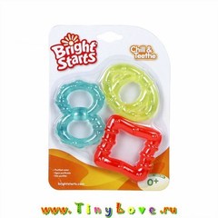 Bright Starts Набор прорезывателей 