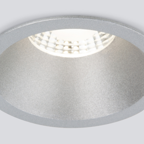 Встраиваемый светодиодный светильник 15266/LED 7W 4200K SL серебро