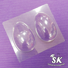 Пластиковая форма для шоколада Яйцо 7.5х11.5 см 2 ячейки