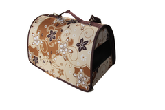 Dogman сумка-переноска теплая с мехом Лира №3 цвет-микс 43*27*27