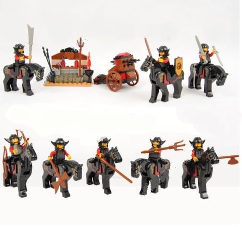 Minifigures Castle Soldiers Blocks Building Series 05